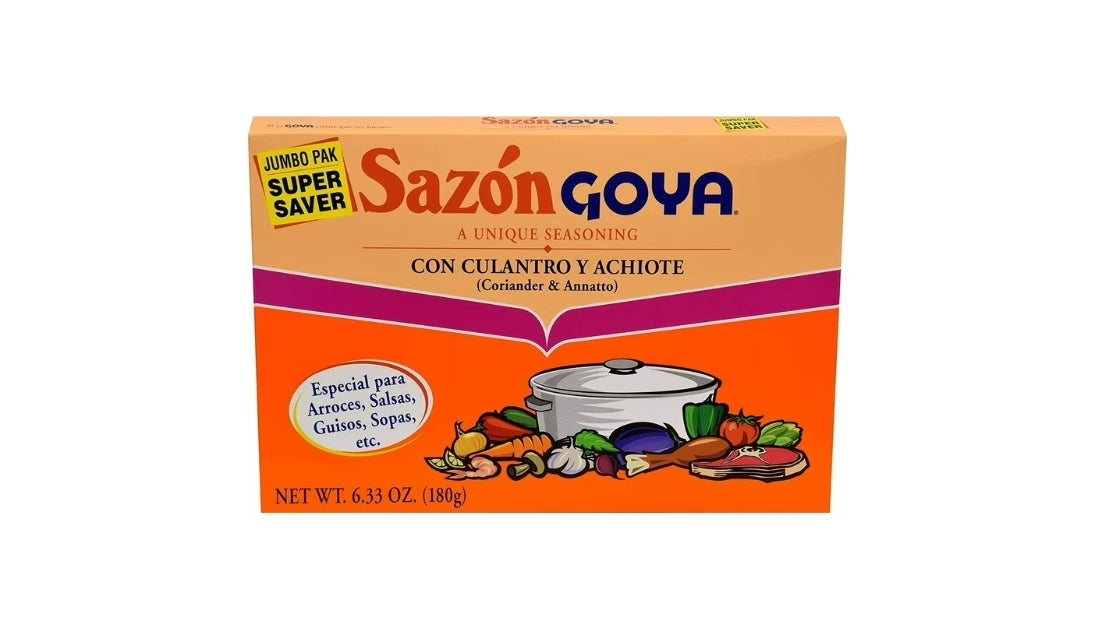 SAZON GOYA CON CULANTRO ACHIOTE